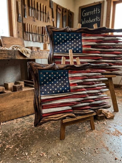 Rustic Patriot USA Flag